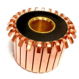 Slotted Commutator for car starter