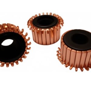 Hook type with reinforced ring Commutators