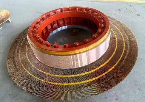 high conductivity copper assembled type commutator for large dc motor