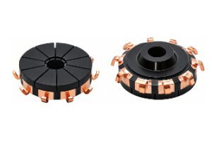 high conductivity copper carbon commutator for fuel pump