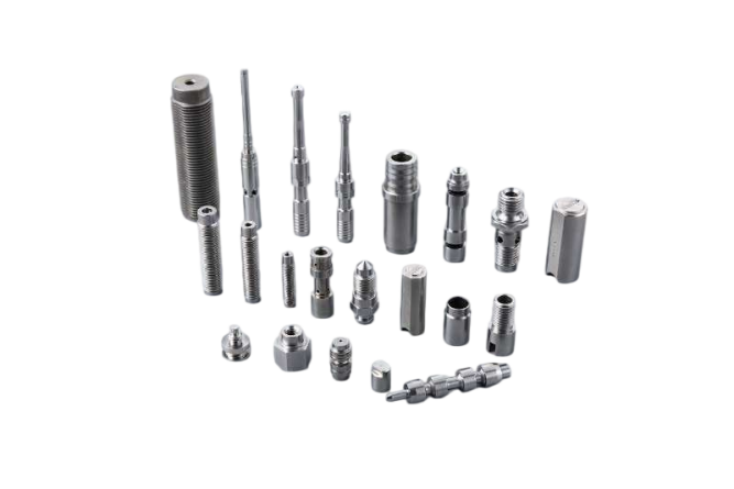 Custom precision CNC machined metal parts high tolerance industrial instrumentation components