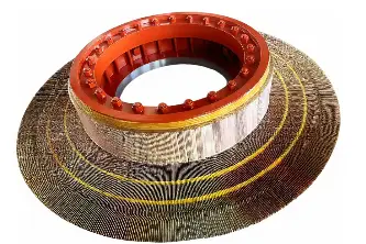 high conductivity copper v-ring type commutators for large dc motor