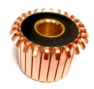 high conductivity copper hook with bush type commutator for power tool
