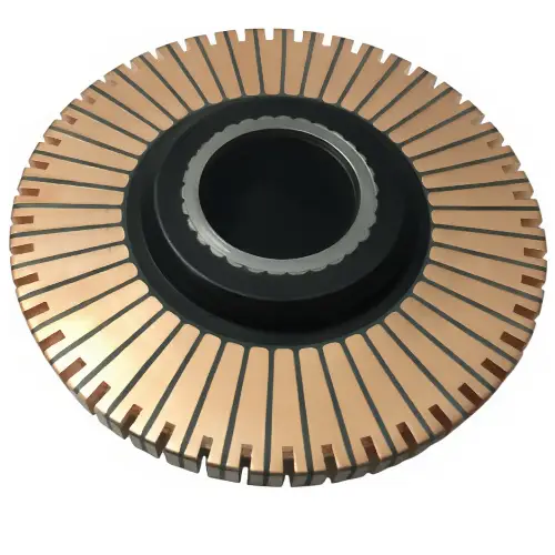 high conductivity copper riser type with steel bush commutator for dc motor